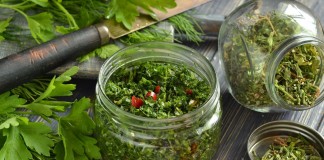 Зелень для супа и салата на зиму