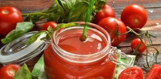 Домашний томатный сок в блендере