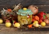 Овощное ассорти на зиму с физалисом, перцем и томатами