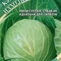 Капуста белокочанная Находка в грядке Капуста белокочанная Находка в грядке