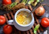 Щи из свежей капусты с редькой и помидорами