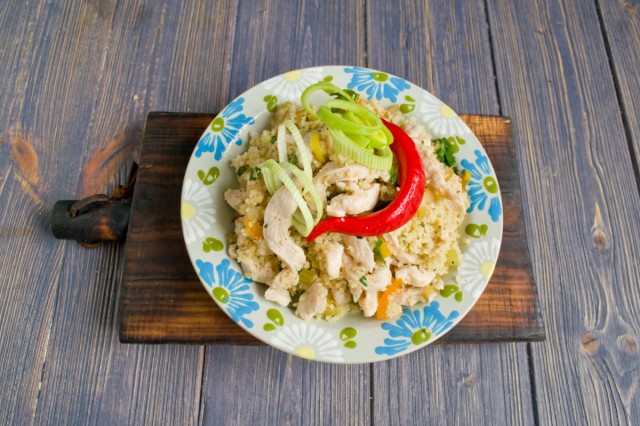 Кускус с курицей Кускус с курицей