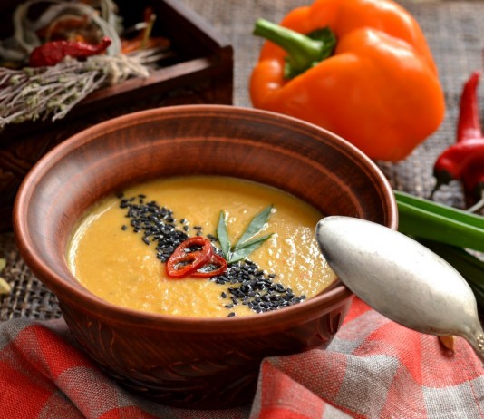 Вегетарианский суп-пюре