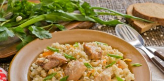 Перловая каша с мясом — плов из перловки по-белорусски
