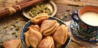 Творожное печенье с кардамоном и корицей