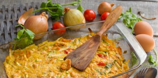 Запеканка из кабачков с курицей — без муки и лишних калорий