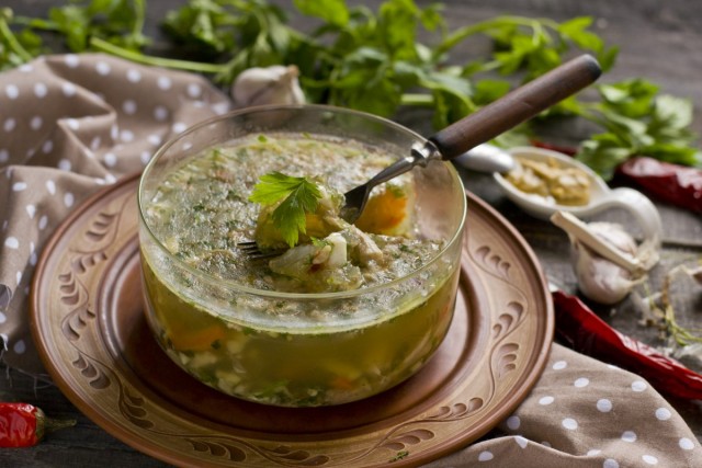 Заливное из курицы, или «диетический холодец»