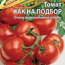 Томат «Как на подбор» — ровные, красивые, плотные плоды! Томат «Как на подбор» — ровные, красивые, плотные плоды!