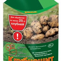 Средство «Клубнещит» — надежная защита картофеля на весь сезон (флакон 25 мл в коробке) Средство «Клубнещит» — надежная защита картофеля на весь сезон (флакон 25 мл в коробке)