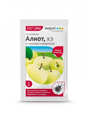 «Алиот» - универсальный препарат от комплекса вредителей «Алиот» - универсальный препарат от комплекса вредителей