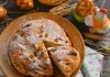 Домашний кулич на Пасху с творогом и цукатами