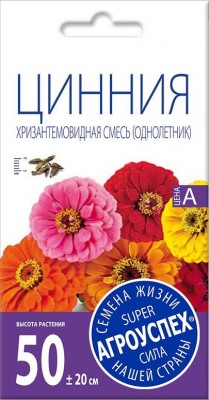 Цинния «Хризантемовидная» Цинния «Хризантемовидная»
