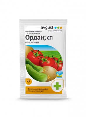 «Ордан» — эффективный фунгицид для профилактики и лечения «Ордан» — эффективный фунгицид для профилактики и лечения