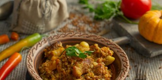 Гречка по-купечески с мясом и тыквой - Рецепты Гречка по-купечески с мясом и тыквой