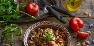 Рожки из полбы с говядиной — полезные макароны по-флотски