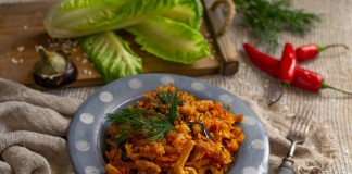 Свинина с баклажанами — пикантное рагу с овощами и рисом - Рецепты Свинина с баклажанами — пикантное рагу с овощами и рисом