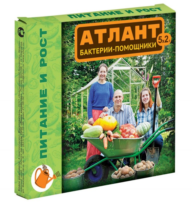 Атлант ПИТАНИЕ И РОСТ, 5*2г Атлант ПИТАНИЕ И РОСТ, 5*2г