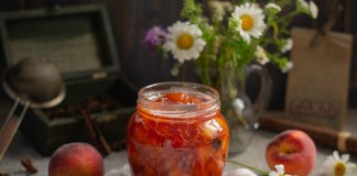 Пряное варенье из персиков - Варенья и джемы Пряное варенье из персиков