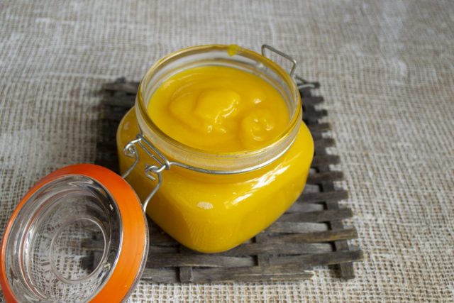 Нежное тыквенное пюре с кабачком и яблоками готово Нежное тыквенное пюре с кабачком и яблоками готово