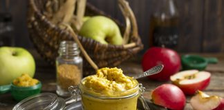 Жгучая яблочная горчица из антоновки