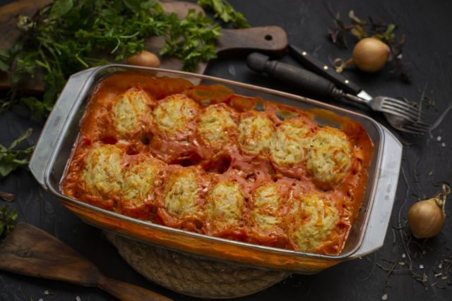 Ленивые голубцы с квашеной капустой и куриным филе Ленивые голубцы с квашеной капустой и куриным филе