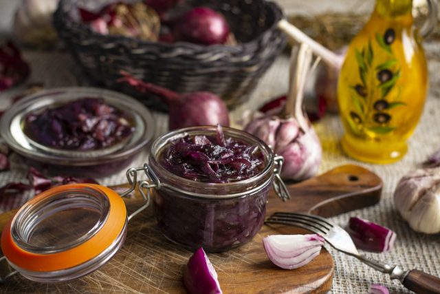 Луковый джем, или Консервированный красный лук