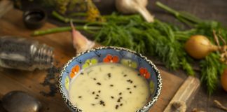 Нежный крем-суп из топинамбура