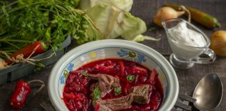 Борщ с говядиной — вкусный и полезный