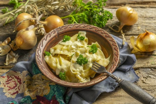 Вареники с картошкой по бабушкиному рецепту