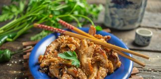 Кисло-сладкая курица терияки с кунжутом - Рецепты Кисло-сладкая курица терияки с кунжутом