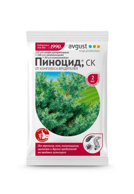 Пиноцид® - незаменимый препарат от комплекса вредителей на хвойных растениях Пиноцид® - незаменимый препарат от комплекса вредителей на хвойных растениях