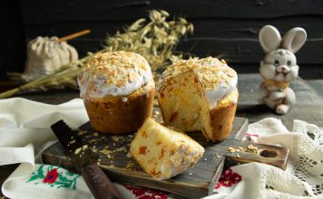 Куличи на Пасху с курагой и миндалём — пышные и ароматные