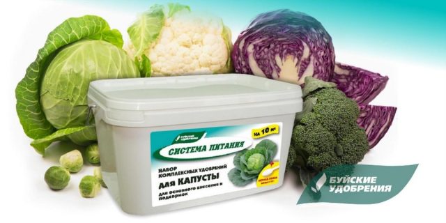 Набор комплексных удобрений "Система питания" для капусты Набор комплексных удобрений "Система питания" для капусты