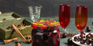 Ароматная черешня в сиропе на зиму - Варенья и джемы Ароматная черешня в сиропе на зиму