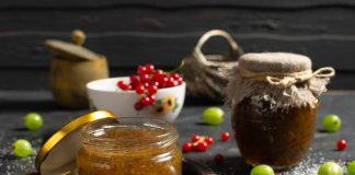 Густое варенье из крыжовника «Пятиминутка» на зиму - Варенья и джемы Густое варенье из крыжовника «Пятиминутка» на зиму