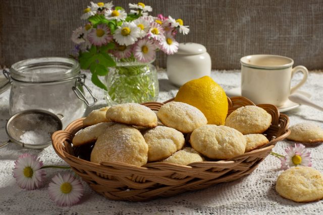 Итальянское лимонное печенье — просто и вкусно Итальянское лимонное печенье — просто и вкусно