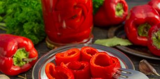 Маринованный сладкий перец без масла на зиму