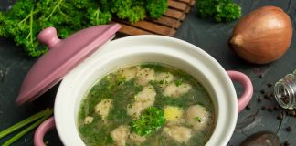 Картофельный суп с фасолью и мясом — густой и вкусный