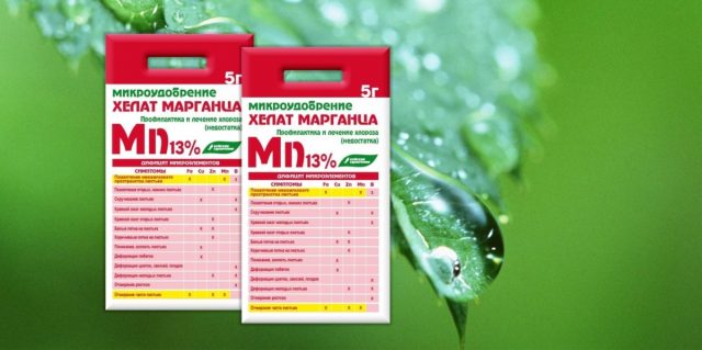 Микроудобрение хелат марганца