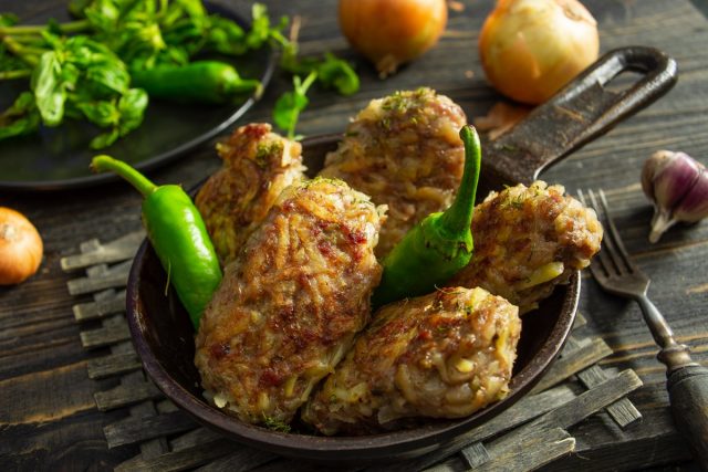 Сочные котлеты из говядины и картошки Сочные котлеты из говядины и картошки