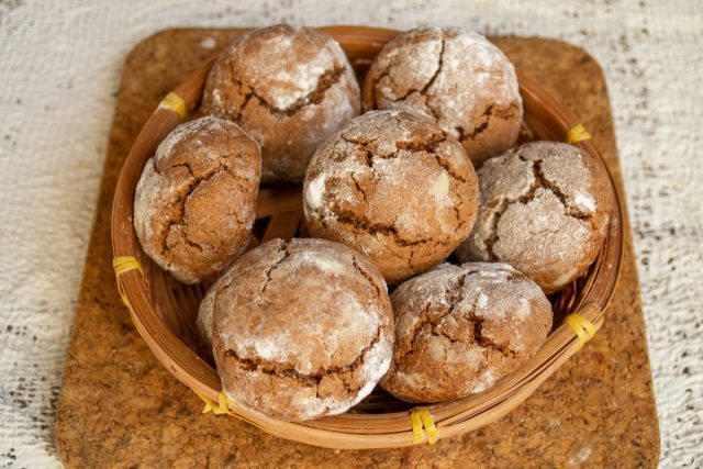 Вкусные пряники с ржаным солодом и какао готовы Вкусные пряники с ржаным солодом и какао готовы