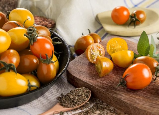 Томаты черри в кулинарии Томаты черри в кулинарии