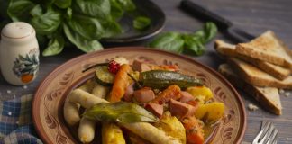 Вкусная дымдама с колбасками - Рецепты Вкусная дымдама с колбасками