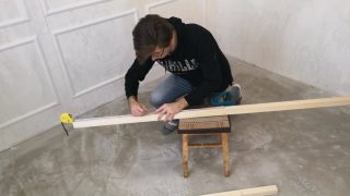 Сделайте разметку на брусках Сделайте разметку на брусках