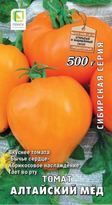 Среднеспелый сорт томата «Алтайский мёд» Среднеспелый сорт томата «Алтайский мёд»