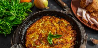 Рёшти с беконом и сыром, или швейцарский драник