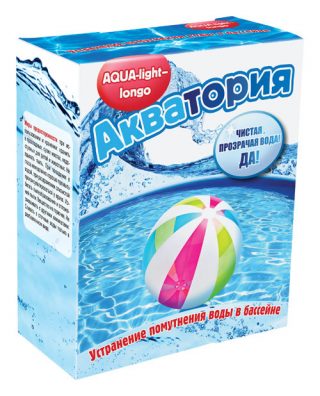 Препарат «Акватория: Aqua-light – longo» для бассейна Препарат «Акватория: Aqua-light – longo» для бассейна