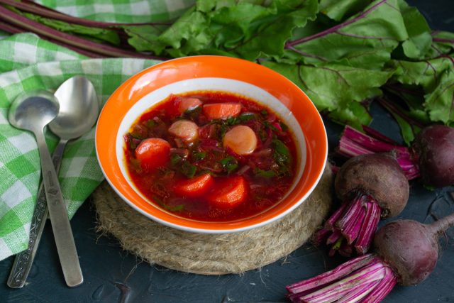 Борщ без капусты — вкусный и простой Борщ без капусты — вкусный и простой