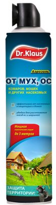 Средство от мух и ос «Dr.Klaus» Средство от мух и ос «Dr.Klaus»