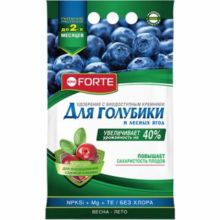 Гранулы «Bona Forte» для подкормки голубики и лесных ягод Гранулы «Bona Forte» для подкормки голубики и лесных ягод